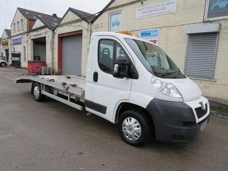 PEUGEOT BOXER HDI 335 L3 16Ft Full Alloy Body Car Transporter Recovery Truck